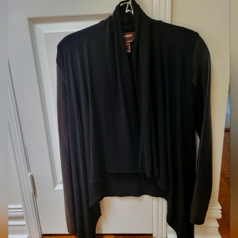 Danier Italian Leather Jacket in Black